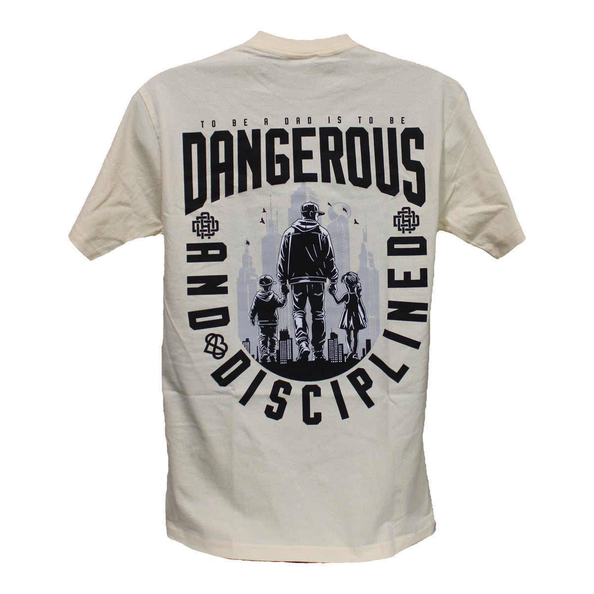 Off white Dad children DAD acronym T-Shirt