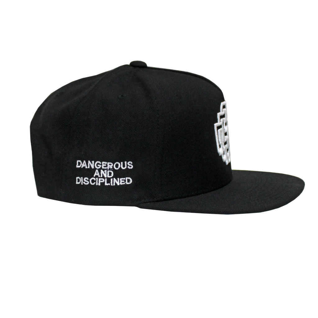 DAD Monogram Snapback Hat Black Premium Cap (Copy)