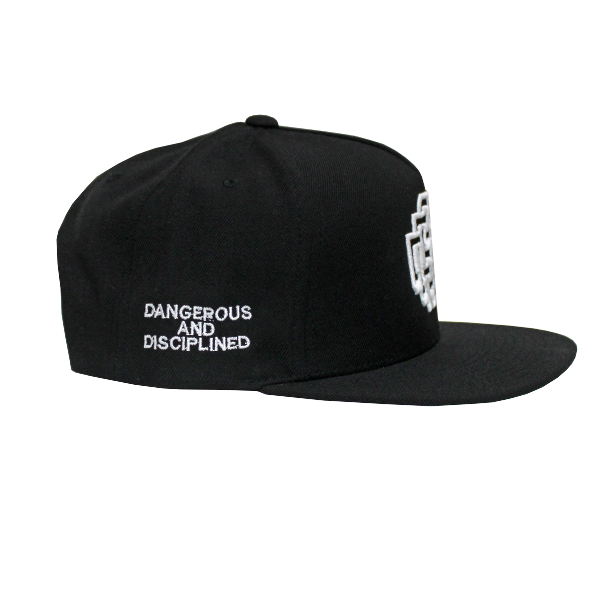DAD Monogram Snapback Hat Black Premium Cap (Copy)