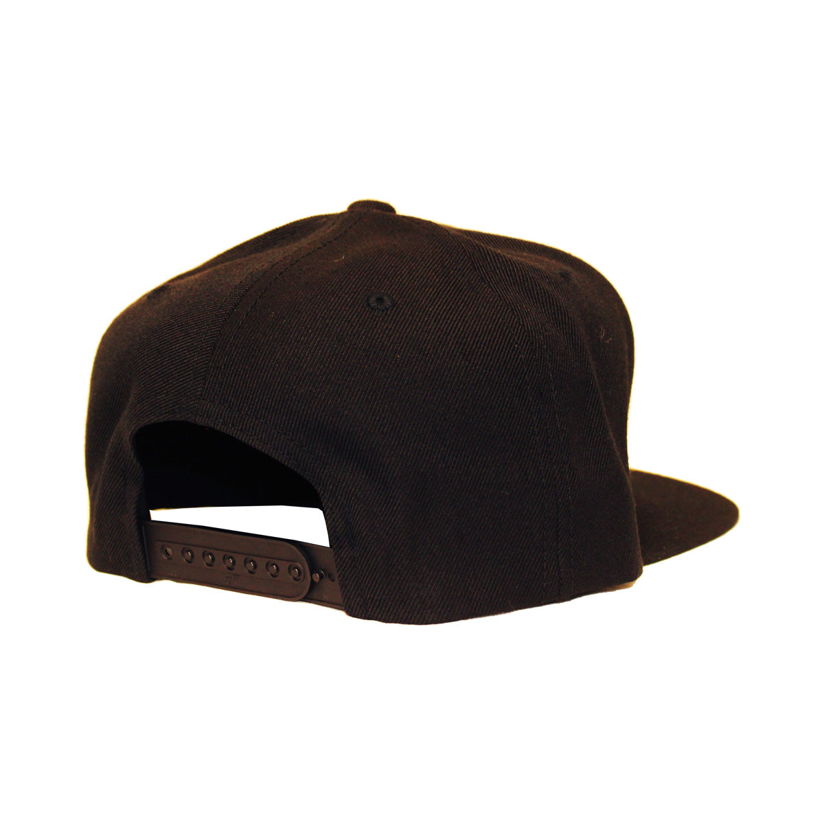 DAD Monogram Snapback Hat – Black on Black Premium Cap