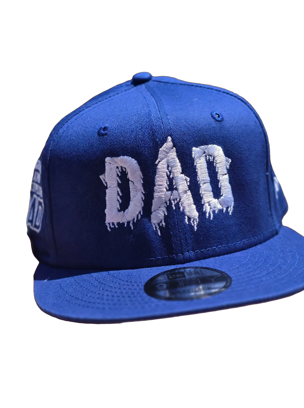 DAD Dangerous And Disciplined Shredded DAD Hat, New Era edition, ADJUSTABLE SNAPBACK