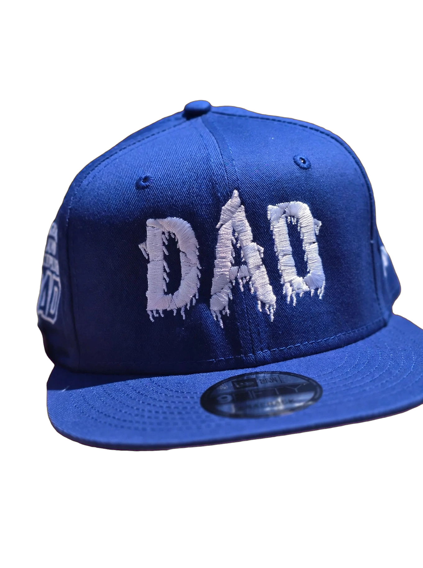 DAD Dangerous And Disciplined Shredded DAD Hat, New Era edition, ADJUSTABLE SNAPBACK